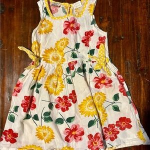 RACHELS KIDS GIRLS FLORAL SUNDRESS DRESS DRESSES WHITE YELLOW PINK SUMMER SZ 6